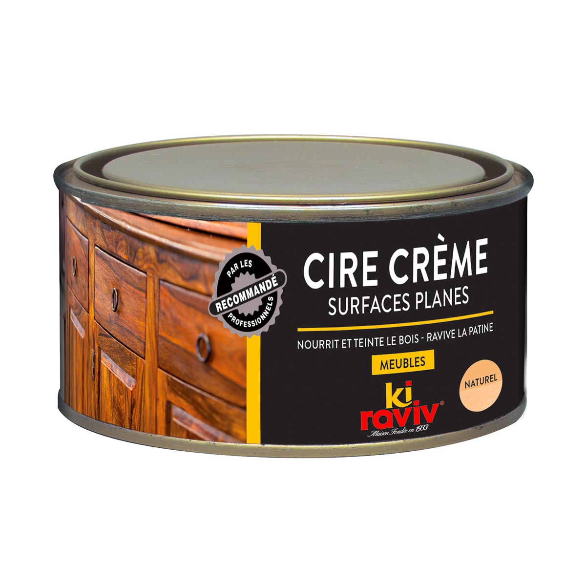 Cire crème surfaces planes - Kiraviv